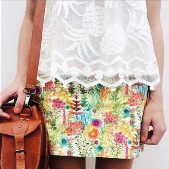 J. Crew Dresses & Skirts - J. Crew x Liberty of London Postage Stamp Skirt 4 Wildflower Tresca Floral
